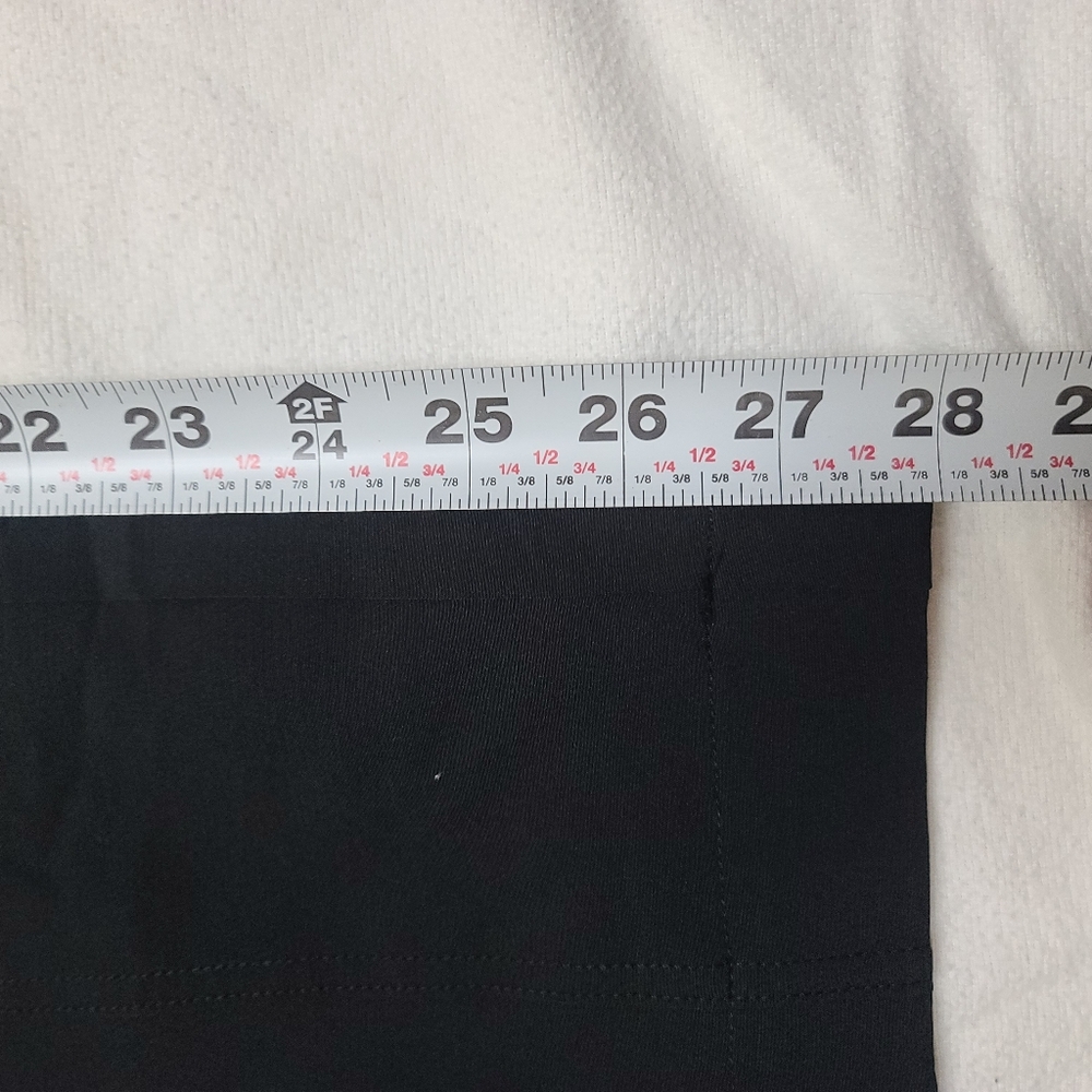 Mondetta Nwt Size 6 Black Lined Tailored Straight Leg Pants - Picture 10 of 11